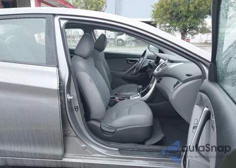 2012 Hyundai Elantra Limited z USA, uszkodzony, nr VIN 5NPDH4AE7CH089858